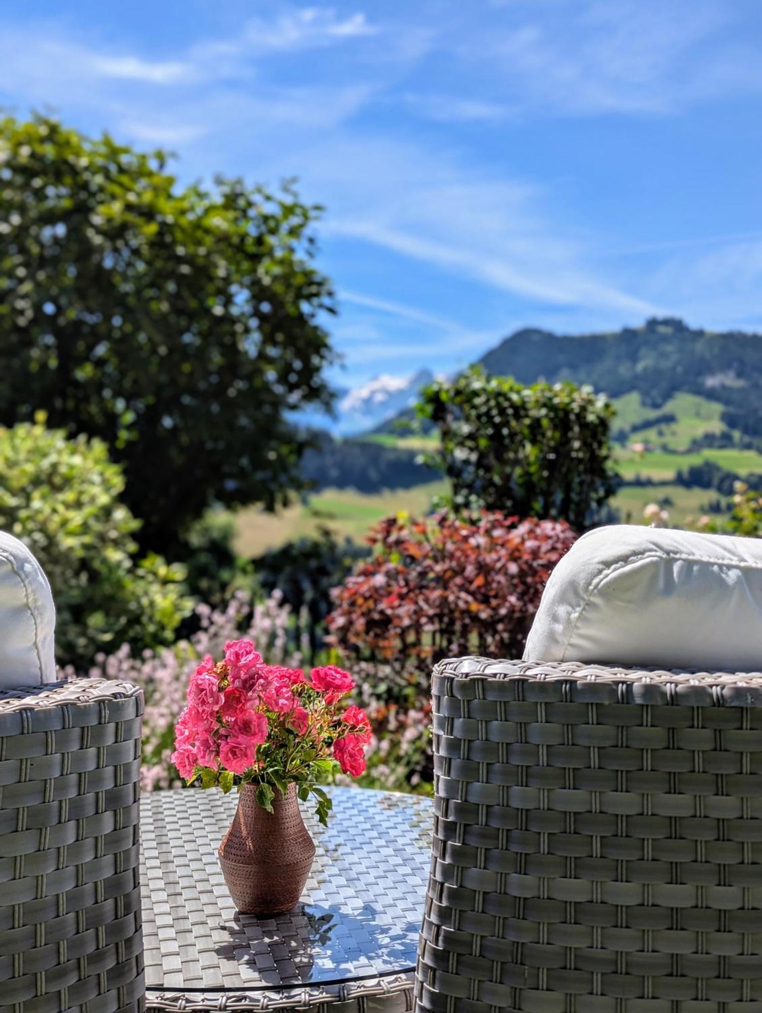 Swiss Mountain-Valley View Lodge Erlenbach im Simmental Exterior photo