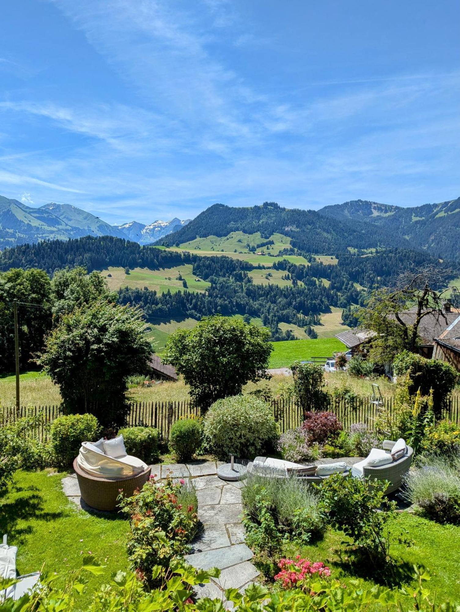 Swiss Mountain-Valley View Lodge Erlenbach im Simmental Exterior photo